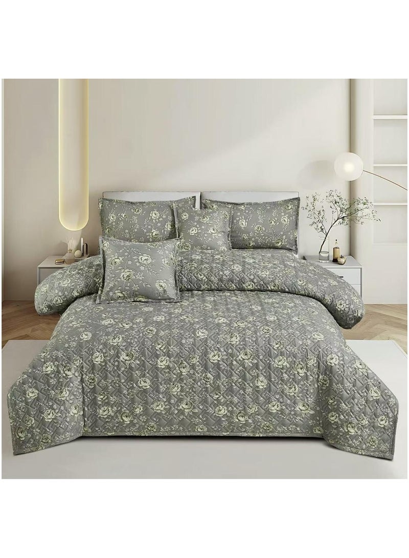 Moon Double-sided comforter set, consisting of 6 pieces, polyester, 250 x 230 cm - Image 1