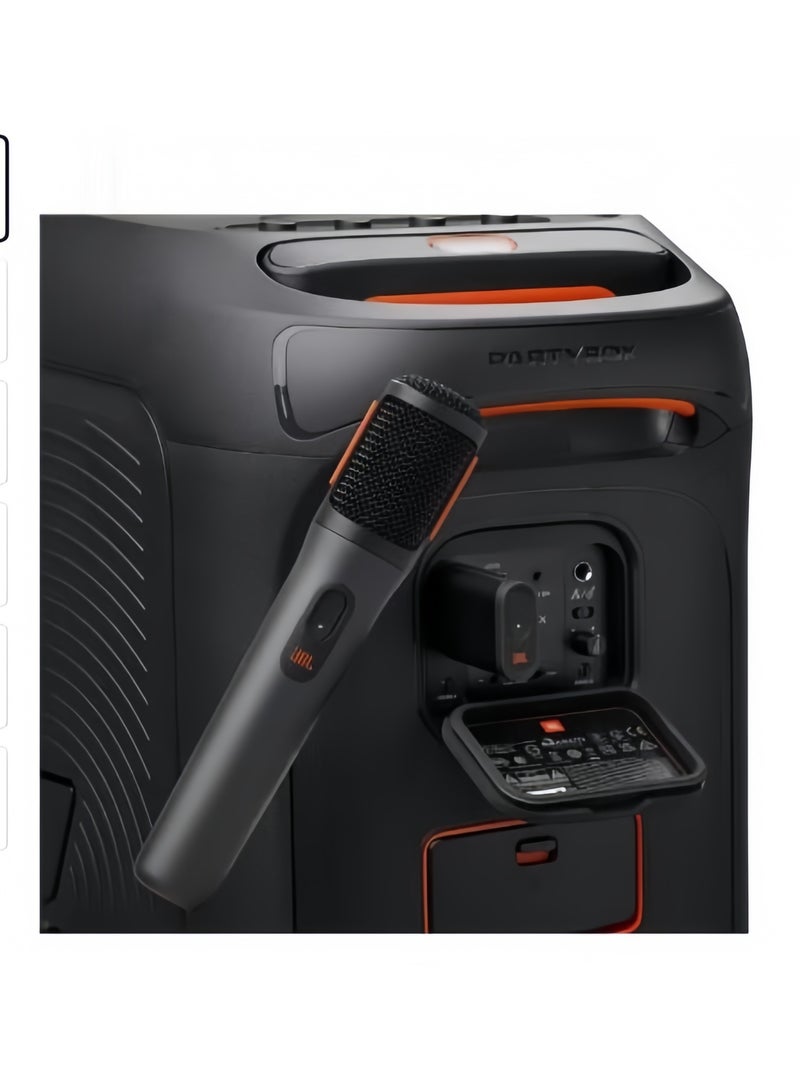 جي بي إل مجموعة الميكروفون اللاسلكي JBLWRELESSMIC-D/JBLWIRELESSMICAS2 الأسود - Image 2