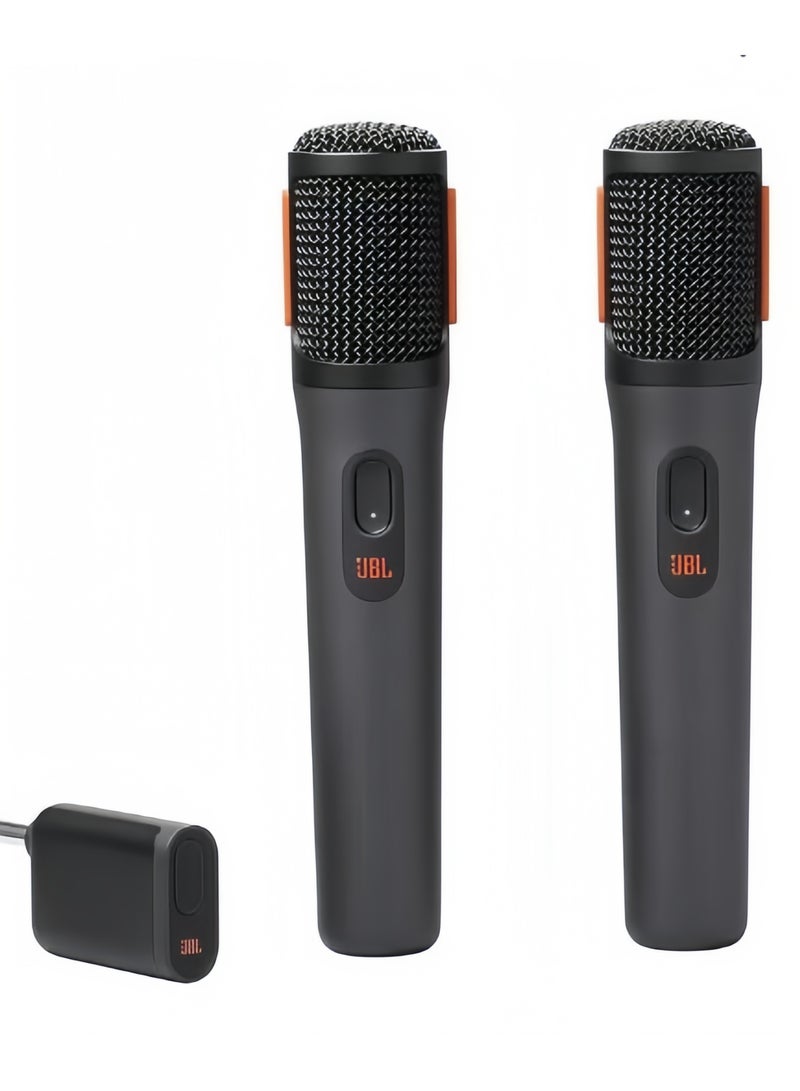 جي بي إل مجموعة الميكروفون اللاسلكي JBLWRELESSMIC-D/JBLWIRELESSMICAS2 الأسود - Image 1