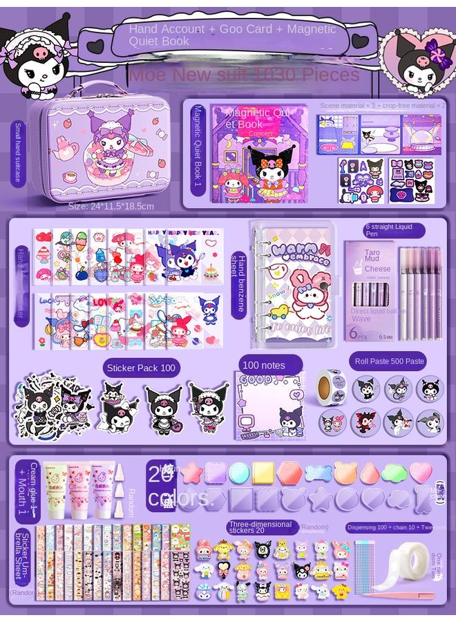 Bluejw Hand Account Suit Gift Box For Girls Hand Account Book Goka Suit Deluxe Edition Kukulomi Girls Children Primary School Girls - Image 1