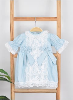 FUN MOMENT Newborn Dress with Gift Box and Hat  - Image 1