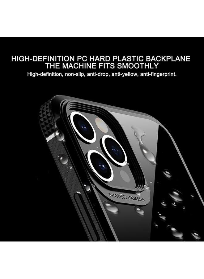 S-TOP Case For iPhone 11 Pro Max MG Series Carbon Fiber TPU + Clear PC Four-corner Airbag Shockproof Case - Image 5