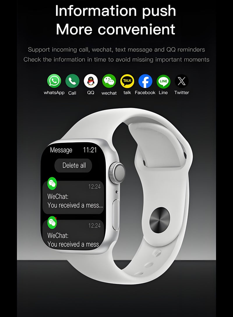 SmartWatch10 smart watch watch sports watch s9 watch S10 black - Image 4