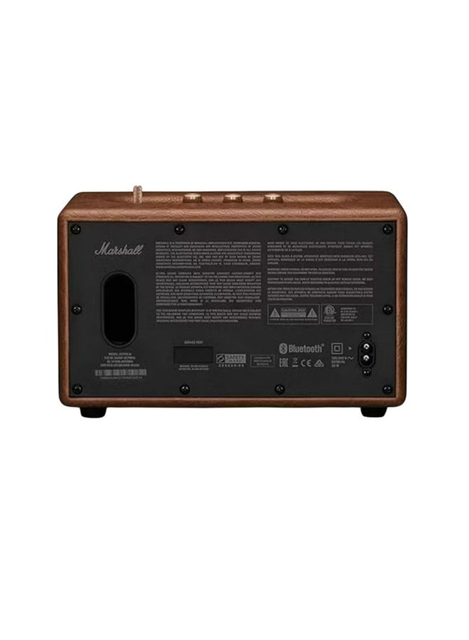 Marshall Acton III Wireless Bluetooth Stereo Speaker with Bluetooth Version 5.2, 2 Hours Charging Time, 32 Hours Play Time, Fast Charging, Water Resistant, USB-C Charging Port - Brown - Image 4