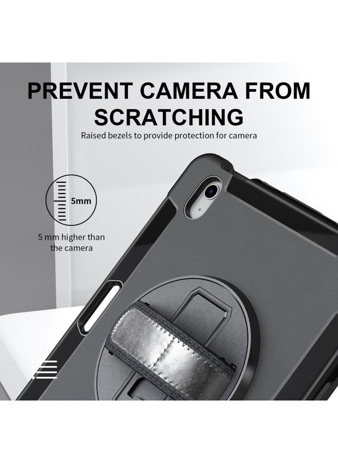 Generic 2024 Protective Case For IPad Air6 Samsung Lenovo Three Anti-Drop Handheld Pen Slot Tablet PC Protective Case-Color:Samsung Tab 10.1 Inch (2019)T510/515-Applicable Model:Flying Wheel/Default Black  - Image 5