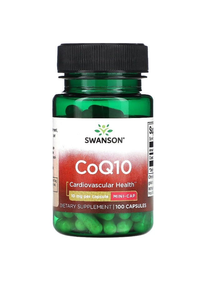 سوانسون، CoQ10، 10 ملغ، 100 كبسولة