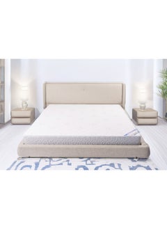 Almutlaq Furniture Medi Foam Mattress - High Density Foam Mattress That Promotes Healthy Rest For Medical Needs With Firm Support For Spinal Alignment - Super King Size 200x200x15 CM - Colour White Grey  - Image 5