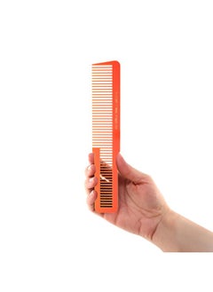 Allegro Combs Allegro Combs 9000 Clipper Blending Cutting Wide Teeth Hair Comb For Fading Barbers Hairstylist Men Women Shower Comb Shampoo Styling 1 Piece (Neon Orange)  - Image 1