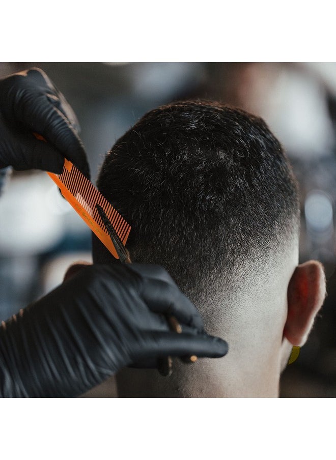 Allegro Combs Allegro Combs 9000 Clipper Blending Cutting Wide Teeth Hair Comb For Fading Barbers Hairstylist Men Women Shower Comb Shampoo Styling 1 Piece (Neon Orange)  - Image 4