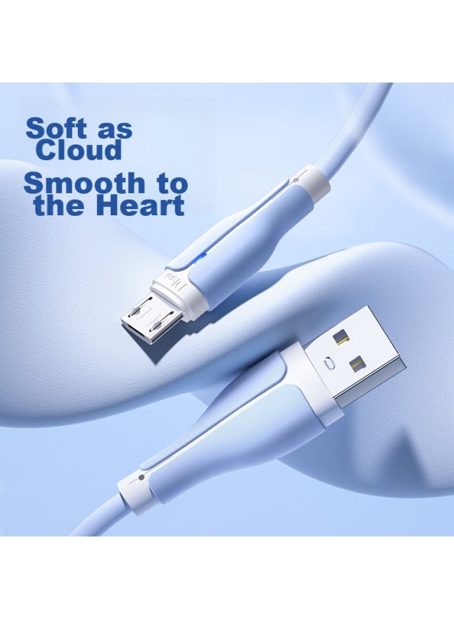 CAN Compatible Charging Cable, Android Data Cable, Fast Charging Suitable For Huawei, Xiaomi, Oppo, Redmi, Vivo, Fast Charging Cable, 4a Fast Charging, Micro Interface, 1m - Image 4