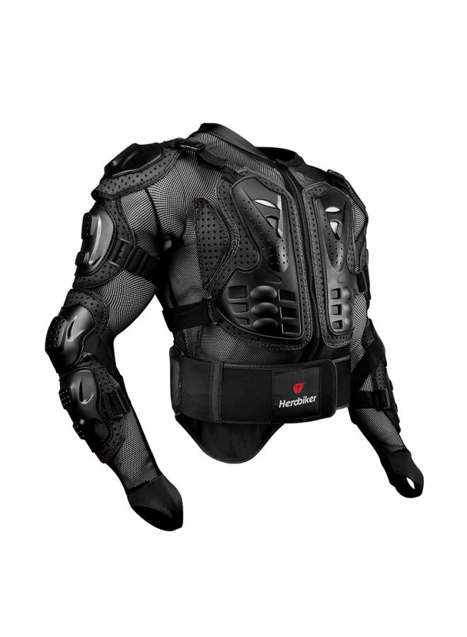 Herobiker Motorcycle Anti-armor Clothing Motorcycle Off-road Riding Anti-fall Knee Protection Elbow Protection Chest Protection Neck Protection Knight Riding Clothing - Image 1