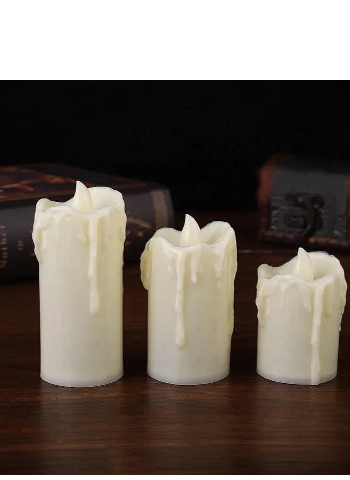 co arma 3-Piece LED Candle Light  - Image 1