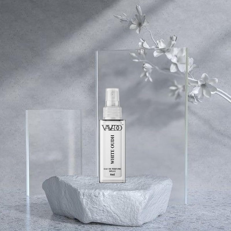 Krivety VAVEDO White Oud Oud Eau De Parfum Long Lasting Liquid EDP For Unisex 08ML  - Image 2