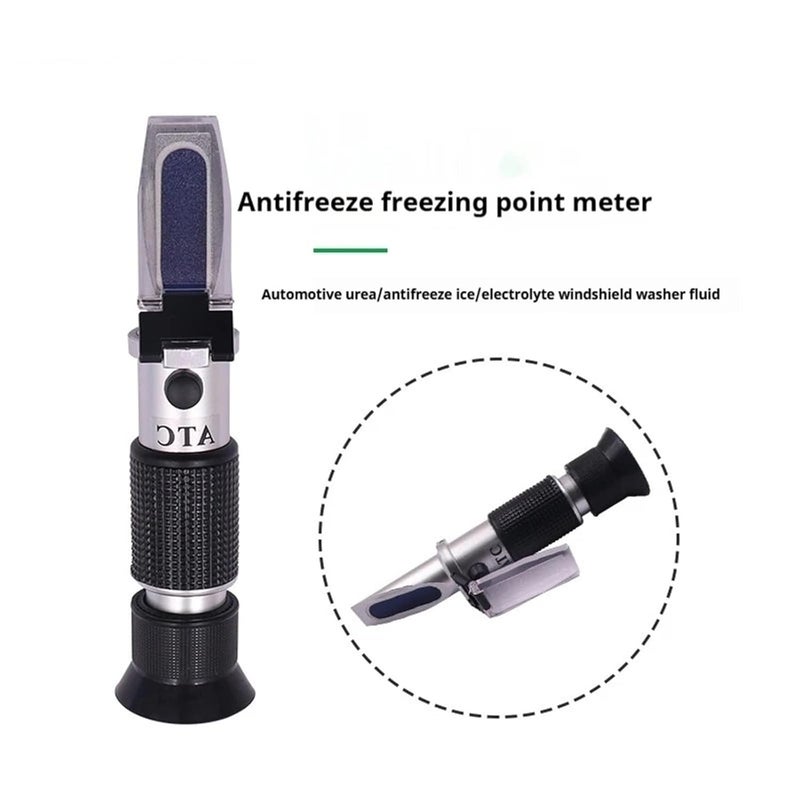 Handheld Refractometer, Anti-Freeze Fluid Freezing Point Tester, Concentration Meter, Refractometer,Freezing Detector,Brix Meter - Image 3