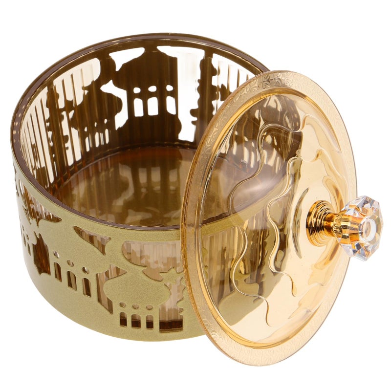 Metal Ramadan Snack Tray Decorative Dried Fruit Serving Dish For Home Tea Party - Image 5