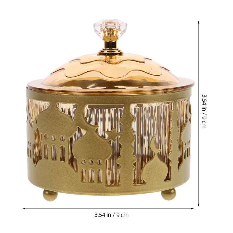 Metal Ramadan Snack Tray Decorative Dried Fruit Serving Dish For Home Tea Party - Image 3