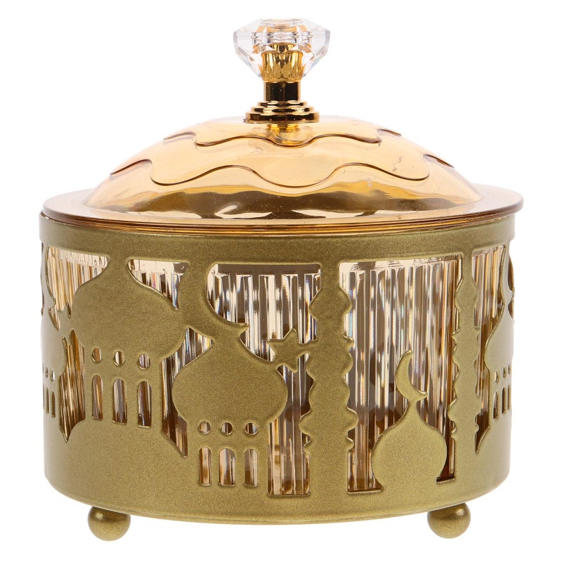 Metal Ramadan Snack Tray Decorative Dried Fruit Serving Dish For Home Tea Party - Image 2