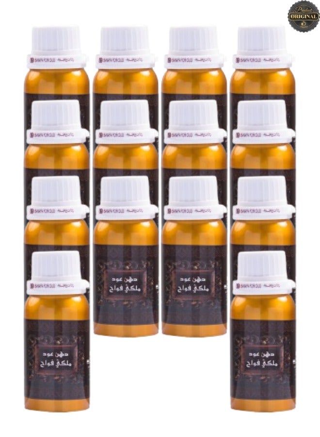 Banafa 14 Pieces Dehn Oud Malakie Fawah 10 Tola - Image 1