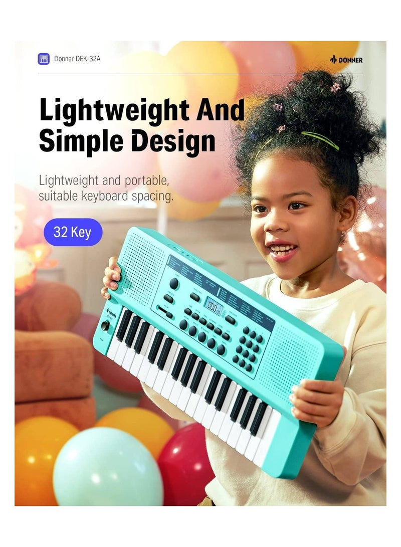 Donner DEK-32A 32 Keys Mini Electric Keyboard - Image 4