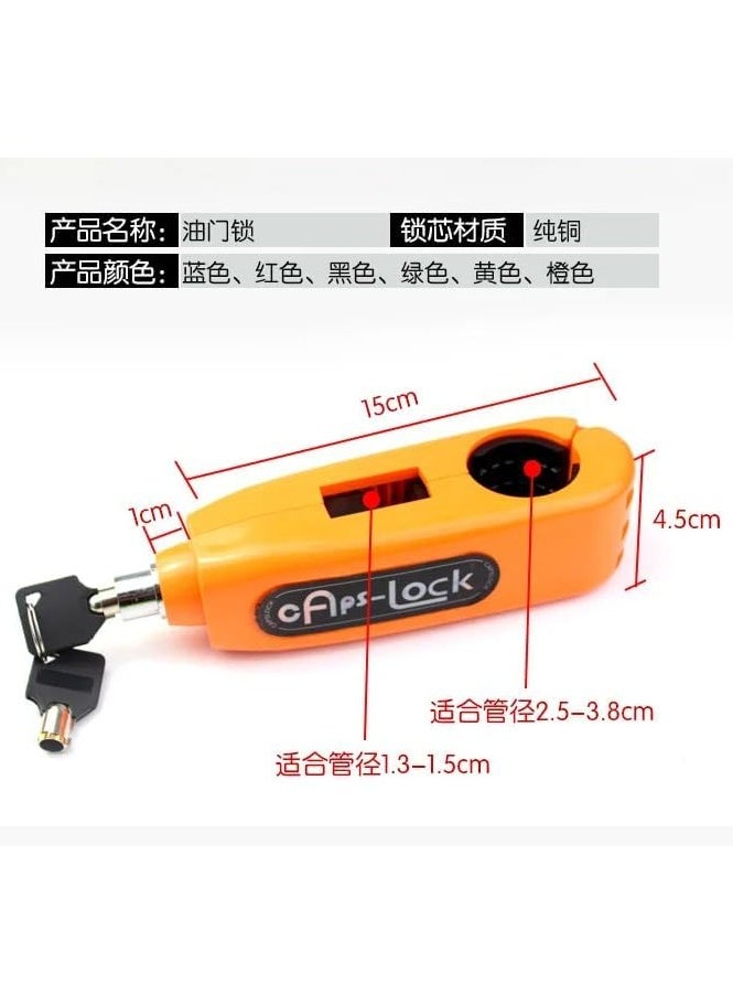 Handbrake Handle Lock for Motorcycles, Scooters, Bikes, Motorcycles, Scooters, Bikes, Four-Wheel Vehicles, Heavy Duty Anti-Theft Lock (Plan A) (Green) - pzsku/Z73A3909D9AA903F101ECZ/45/_/1729593557/04a7ff44-06e6-4d5d-9a4f-0d2a463967fc