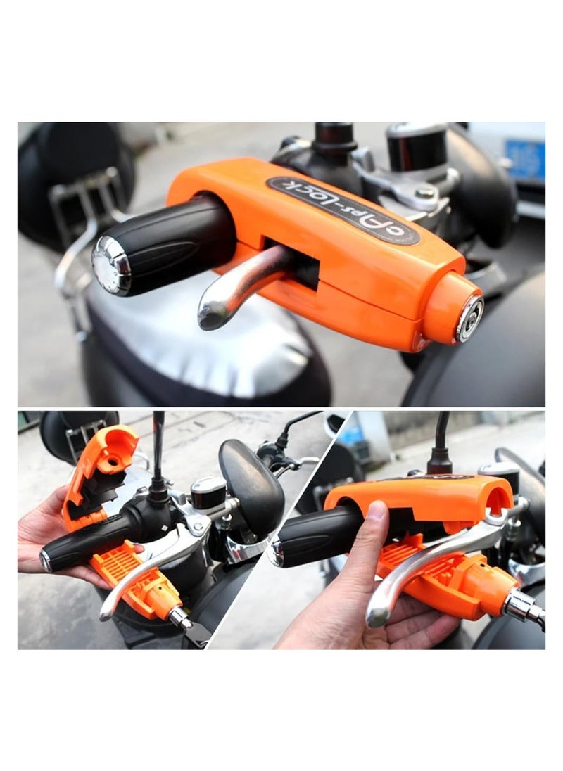 Handbrake Handle Lock for Motorcycles, Scooters, Bikes, Motorcycles, Scooters, Bikes, Four-Wheel Vehicles, Heavy Duty Anti-Theft Lock (Plan A) (Green) - pzsku/Z73A3909D9AA903F101ECZ/45/_/1729593571/5a3c9b43-a59a-4d98-b3d6-e08af81f5e58