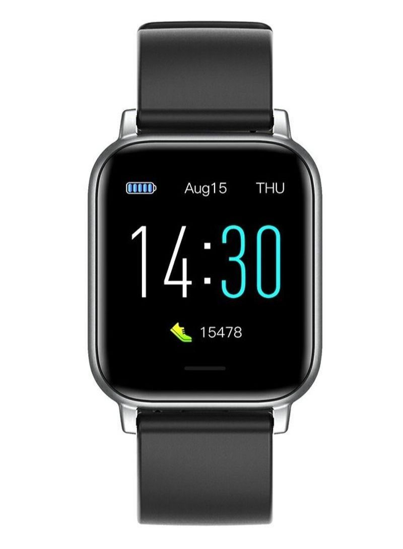 NIBEMINENT IP68 Waterproof Sleep Monitor Smart Watch for IOS Android Black - Image 1