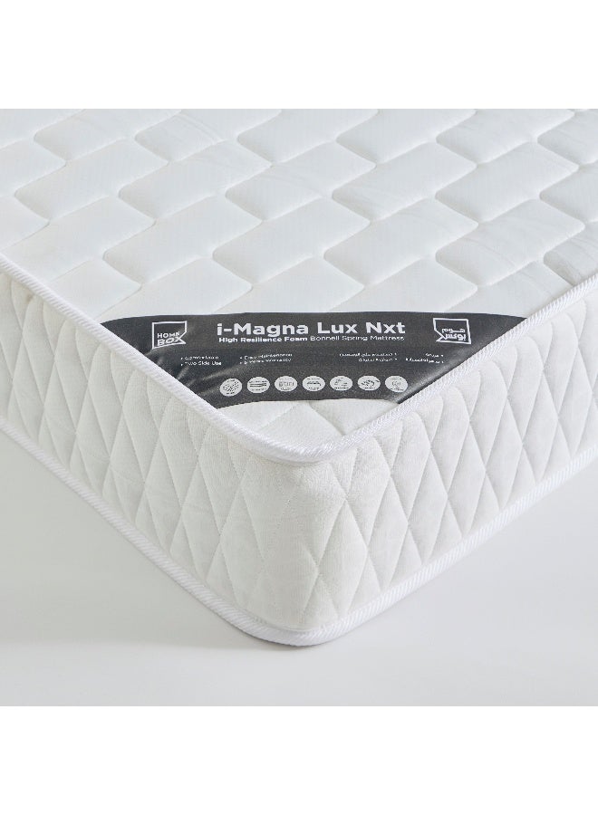 Home Box Imagna Lux Nxt High Resilience Foam Bonnell Spring Single Mattress - 90X200X22 Cm with 5 year warranty - Image 1