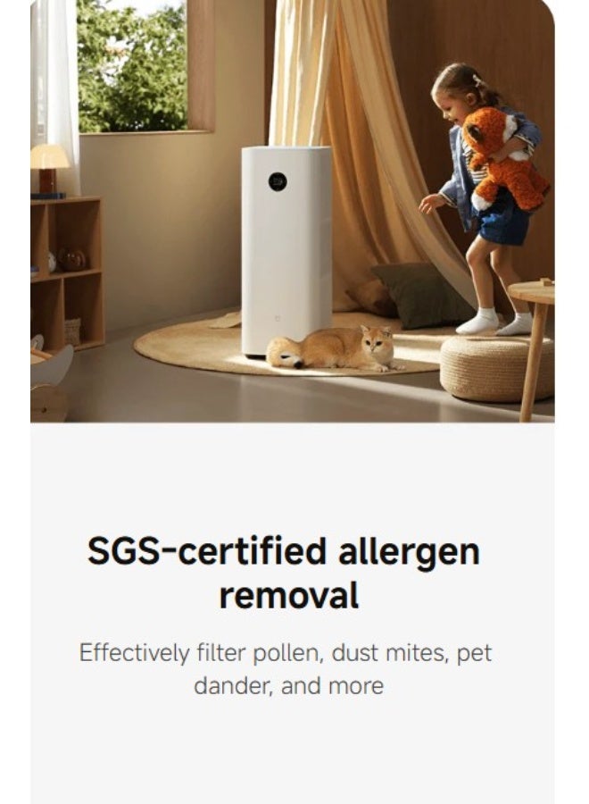 MIJIA Xiaomi Mijia Smart Air Purifier Max – Room Size Up to 187㎡ (2 ACPH), High CADR 1006.5 m³/h Large Room Air Cleaner, Whole-Home Coverage, Smart Sensor Auto Mode, For Office & Large living room - Image 5