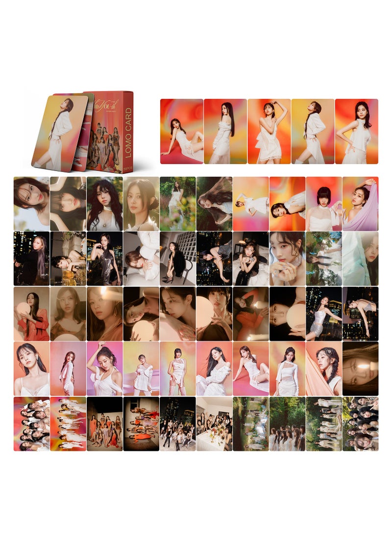EHOME 55Pcs TWICE New Album With YOU-th Lomo Card  - Image 2