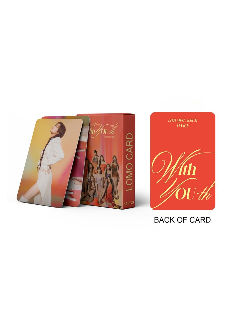 EHOME 55Pcs TWICE New Album With YOU-th Lomo Card  - Image 4