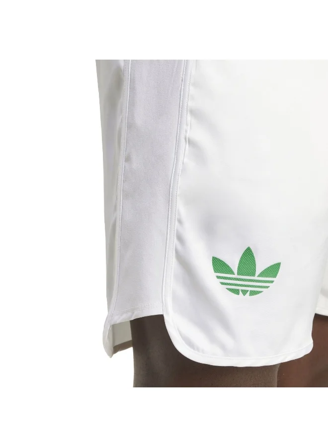 adidas شورت تنس إرجو برو أبيض للرجال مقاس  بطول  بوصة