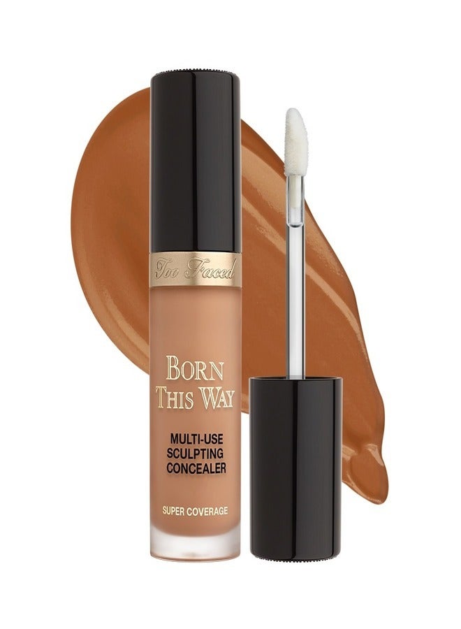 Too Faced Born This Way Super Coverage Multi-Use Concealer Maple - deep with neutral undertones 13.5ml