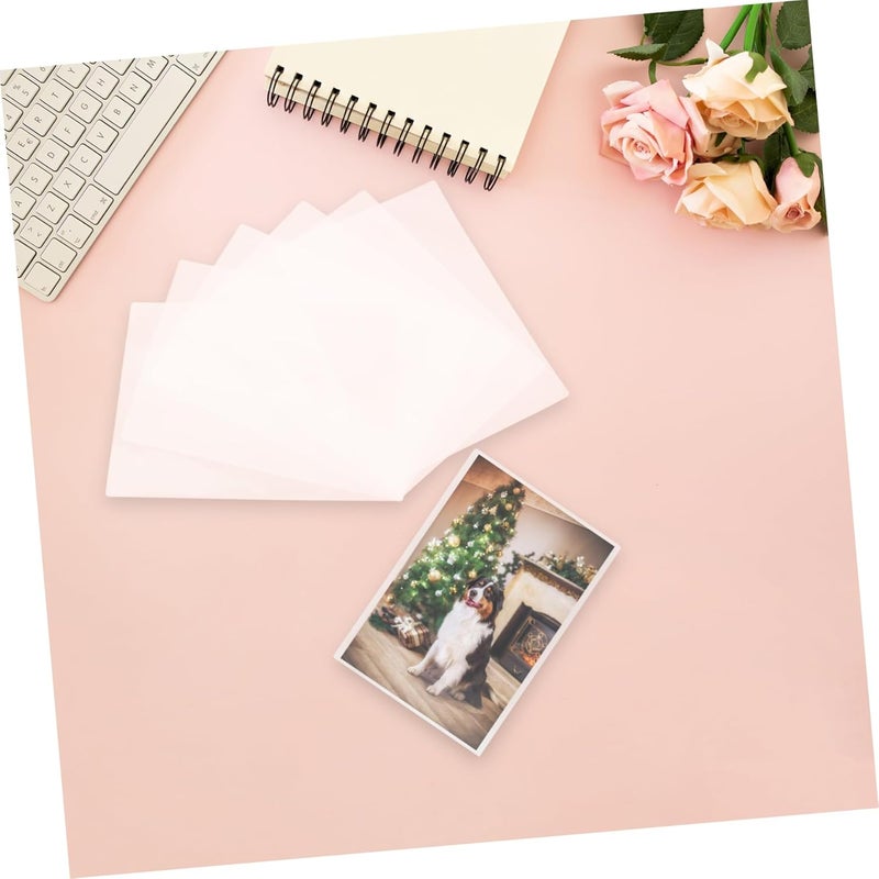 NUOBESTY 100PCS Laminating Sheets Laminating Pouches for Photos Documents Drawings High Easy to Use for Home and Office - Image 4