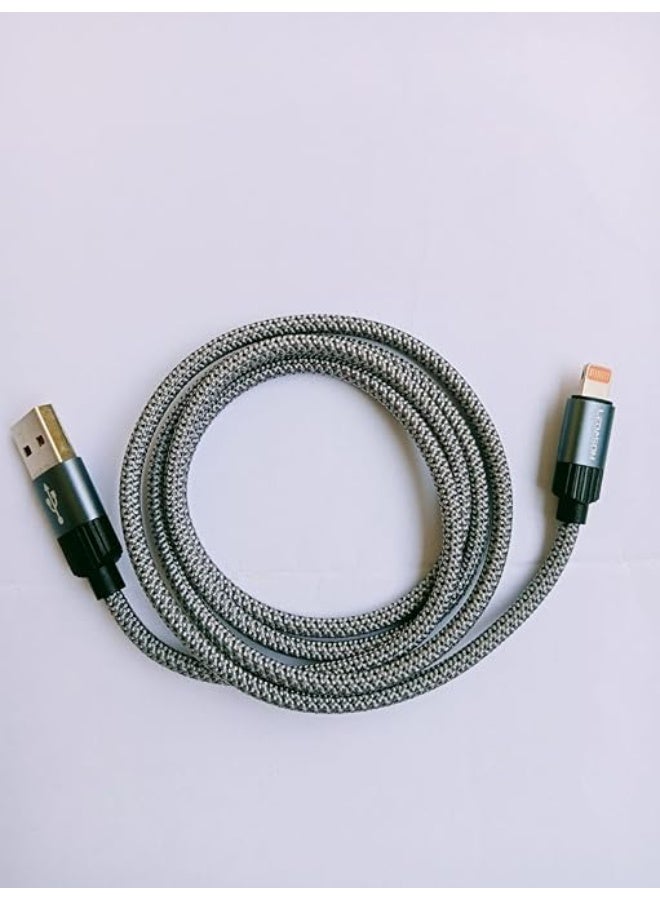 AL ARQAM Metals Fast Charging Iphone Data Cable IPhone 14/13/12/11 Pro Max/XS MAX/XR/XS/X/8 Plus, ipod, ipad & airpods