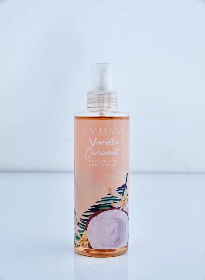 أفيفا معطر للجسم برائحة الفانيليا وجوز الهند 253 مل - Image 1