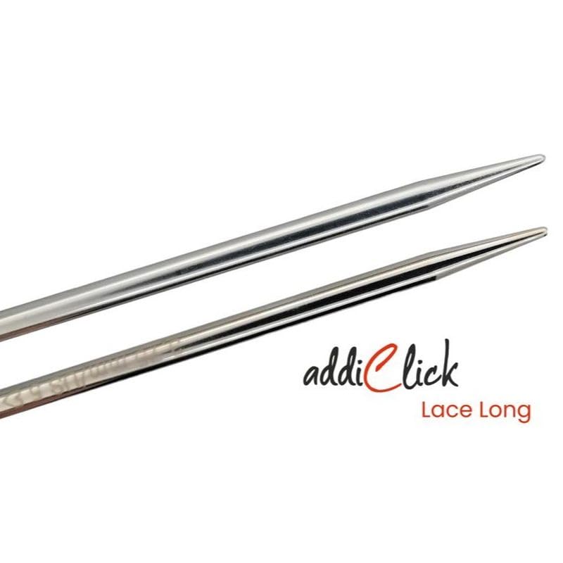 addi Click Lace Long Interchangeable Knitting Needle Tips 4.50mm - Image 3
