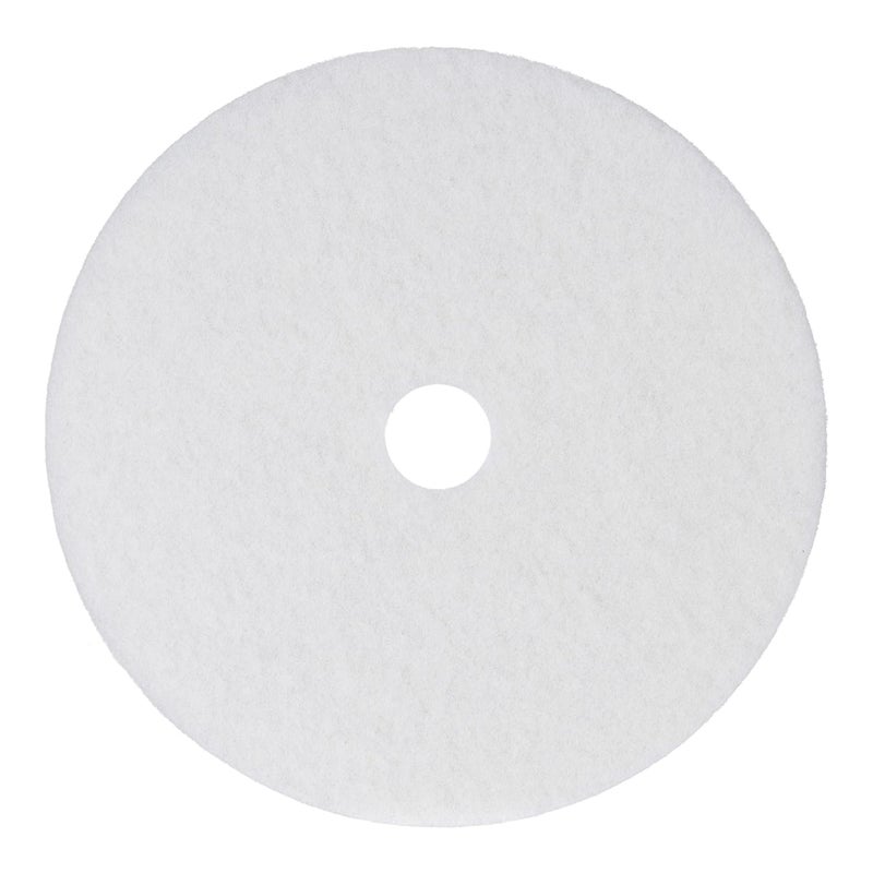 boardwalk Boardwalk BWK4024WHI 24 in Polishing Floor Pads  White 5Carton  - Image 1