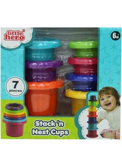 Little Hero Little Hero Stack N' Nest Cups A  - Image 1