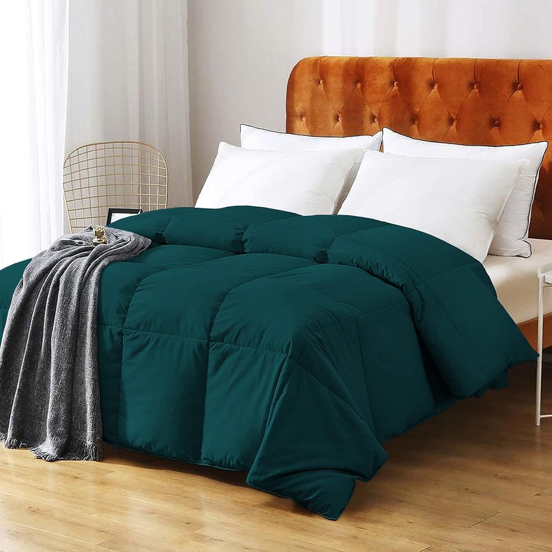 Filbert Luxurious Homes Series Super Soft Cotton Febric 300 GSM Comforter Double Bed Size 90 x 100Teal