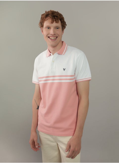 AE Striped Polo Shirt