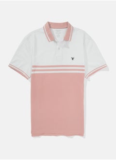 American Eagle AE Striped Polo Shirt  - Image 3