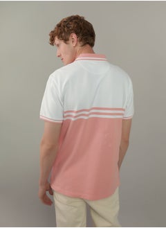 American Eagle AE Striped Polo Shirt  - Image 4
