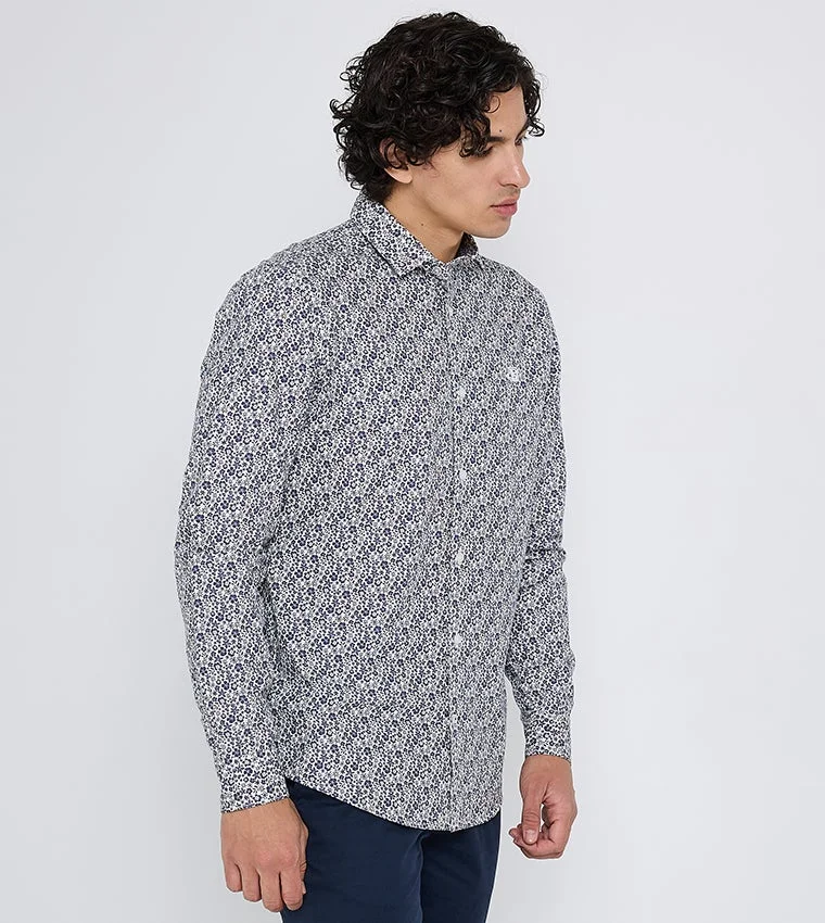 Ben Sherman Ben Sherman Men's Long Sleeve Printed Shirts