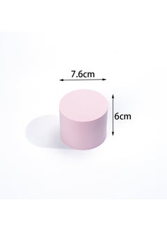 Generic Cuboid Photo Props Ins 3D Ornament Decor Pink small cylinder 