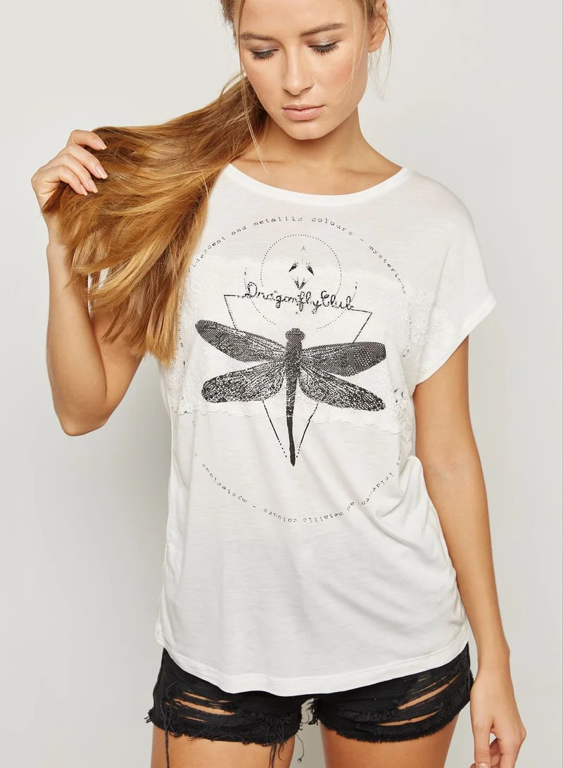 VERO MODA Printed T-Shirt