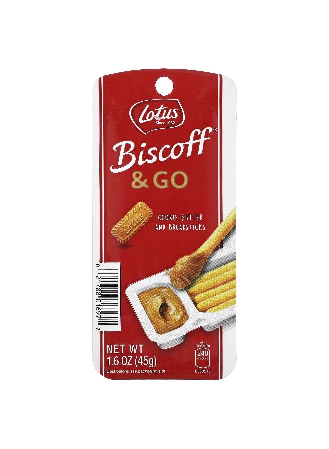 Lotus Biscoff Biscoff, Biscoff & Go, 1.6 oz (45 g)  - Image 1