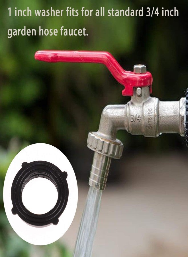 DSMY 50 Pack Garden Hose Washers, Fit All ¾” Standard Water Hose Washers and Faucet Fittings, Heavy Duty Rubber Washer Seals - Image 2
