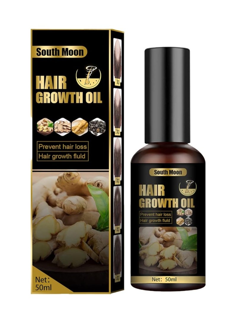 SOUTH MOON Hair Growth Serum, Anti Hair Loss Treatment, Hair Thickening Treatment,  Anti-dropping Growth Liquid, Hair Growth Agent for Men and Women 50ml. - Image 1