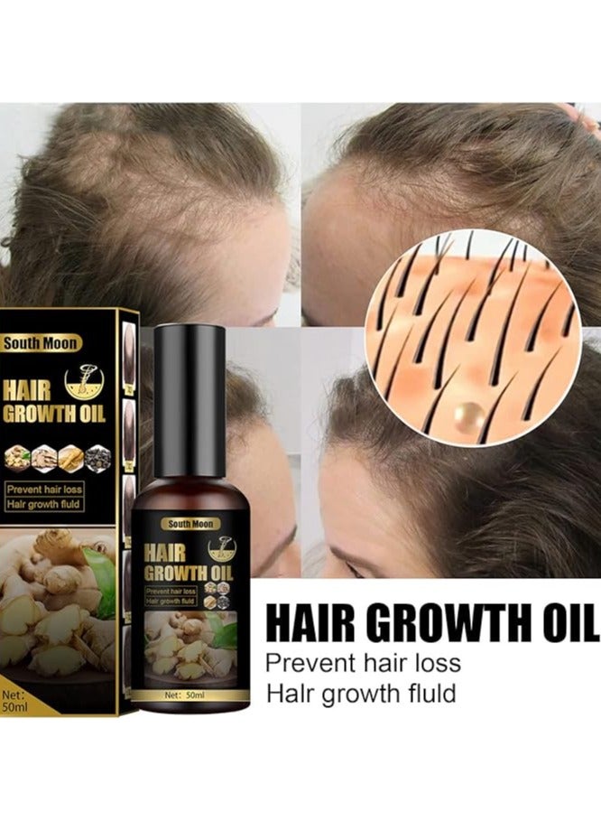 SOUTH MOON Hair Growth Serum, Anti Hair Loss Treatment, Hair Thickening Treatment,  Anti-dropping Growth Liquid, Hair Growth Agent for Men and Women 50ml. - Image 3