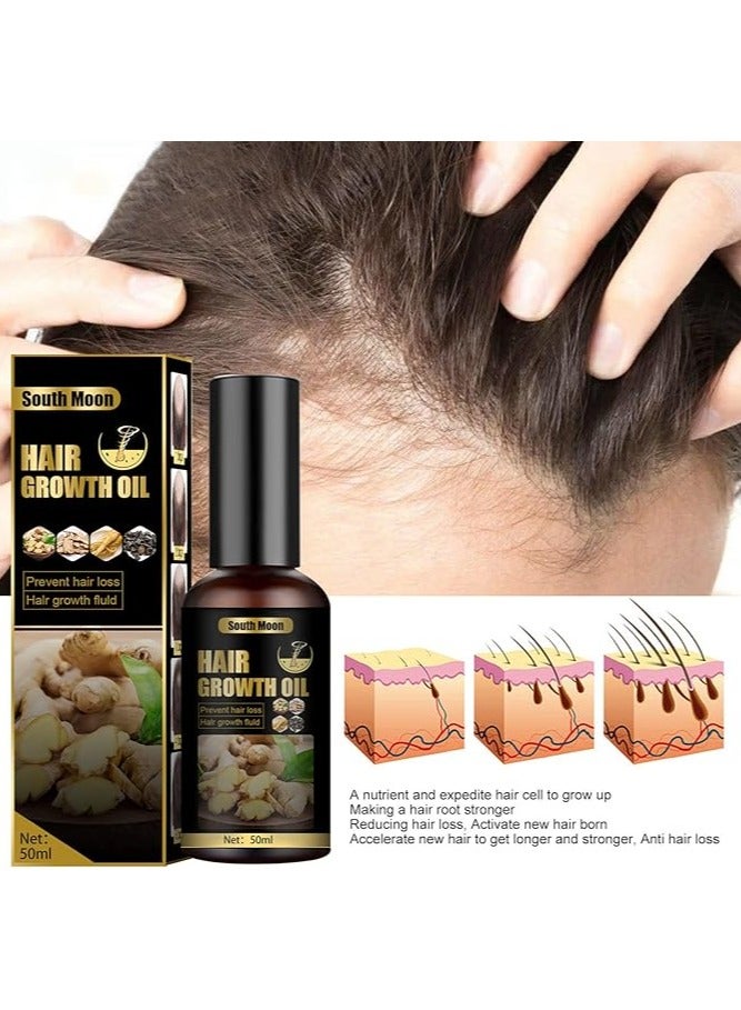 SOUTH MOON Hair Growth Serum, Anti Hair Loss Treatment, Hair Thickening Treatment,  Anti-dropping Growth Liquid, Hair Growth Agent for Men and Women 50ml. - Image 4
